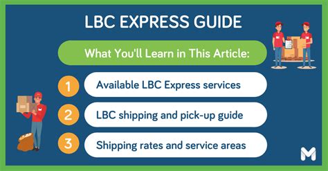 LBC Express Shipping Guide .